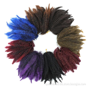 Smartbraid 8" New Crochet Hair For Beauty Afro Kinky Crochet Braids Hair Extension Afro Kinky Braid